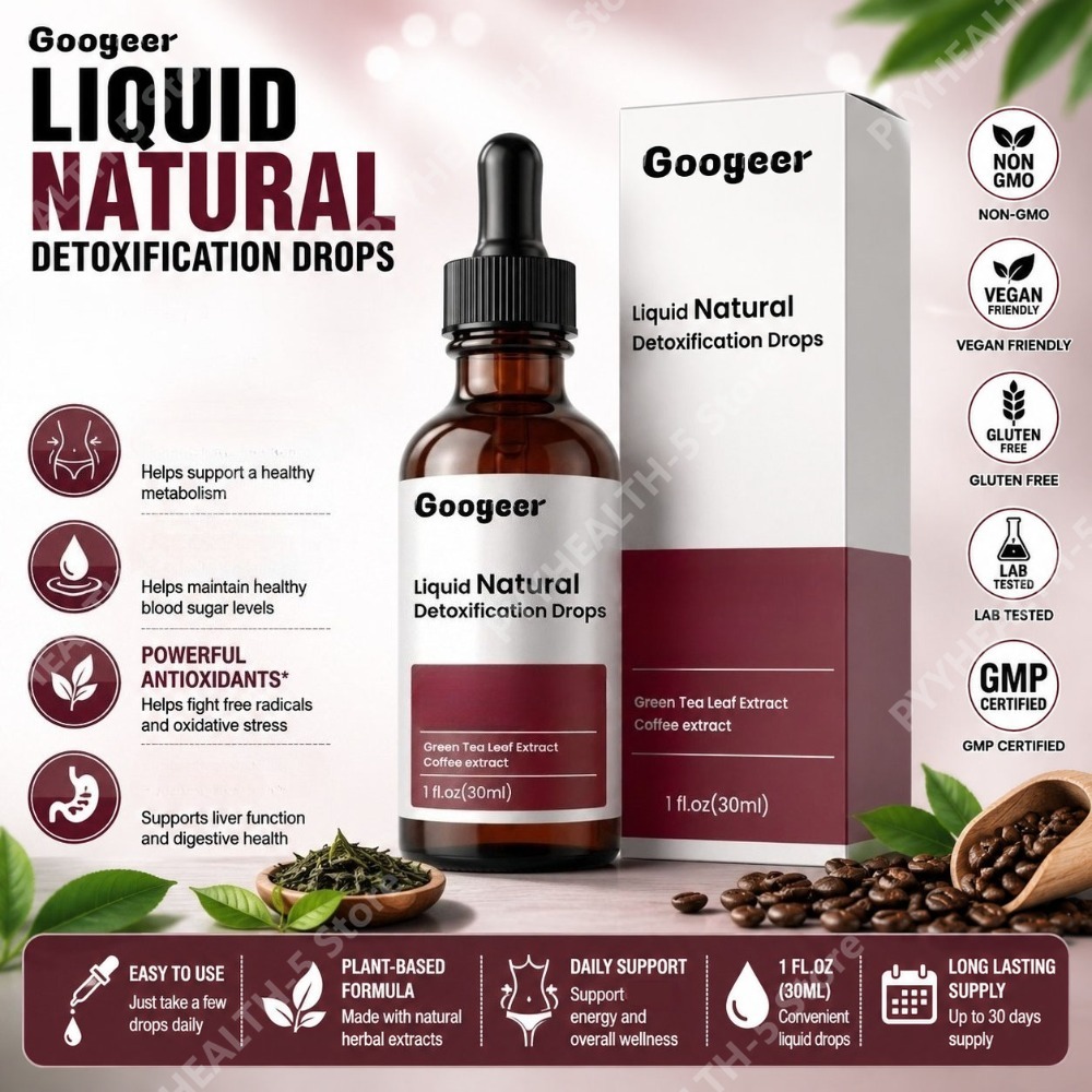 Green Herbal Wellness - Herbal Blend Liquid Drops with Green