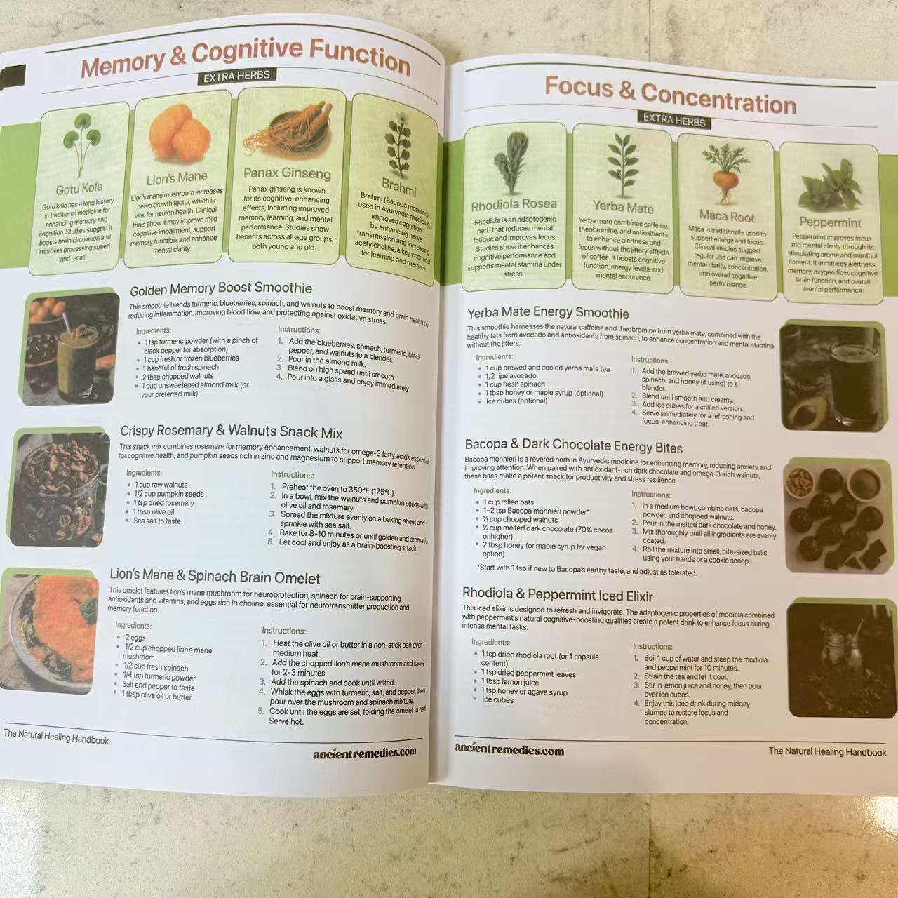 The Natural Healing Handbook,  - đánh giá và giá Herbal Wellness Guide