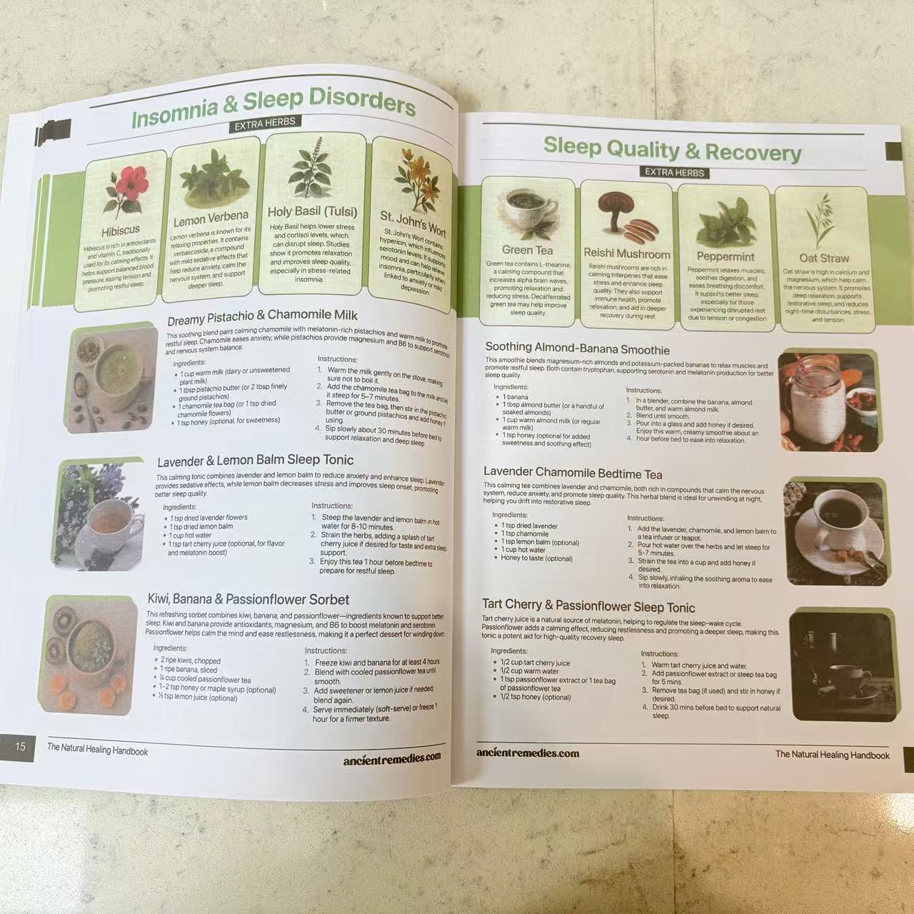 The Natural Healing Handbook,  - đánh giá và giá Herbal Wellness Guide