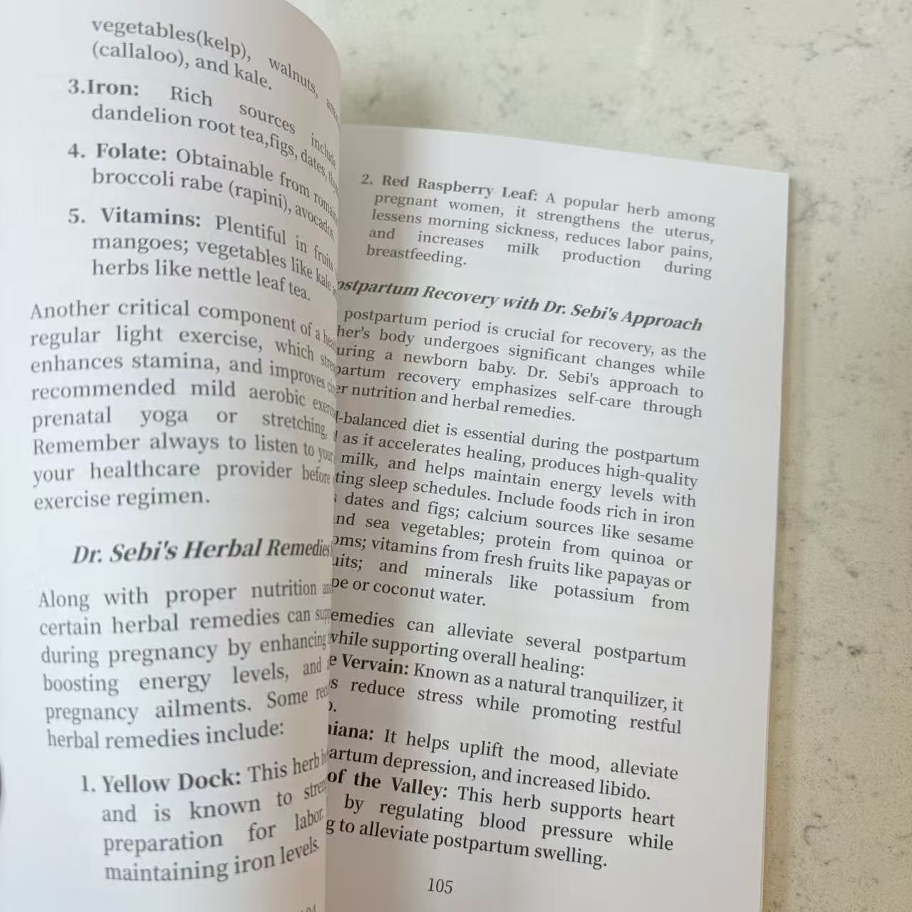 Dr. Sebi Herbal Bible 3-in-1 N - đánh giá và giá Herbal Wellness Guide